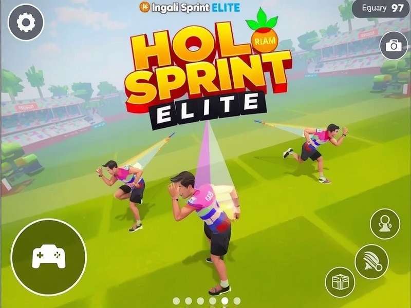 Holi Sprint Elite Gameplay